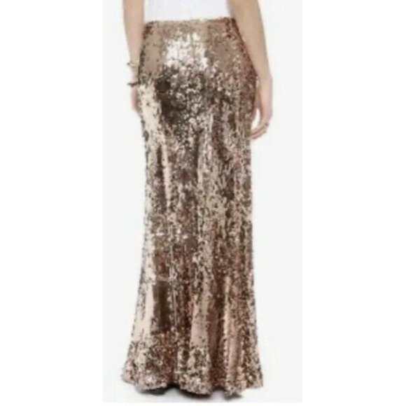 Free  People Sequins Miles Maxi Skirt - L - Picture 2 of 2